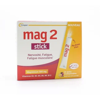 Mag 2 Stick 30 sticks orodispersibles