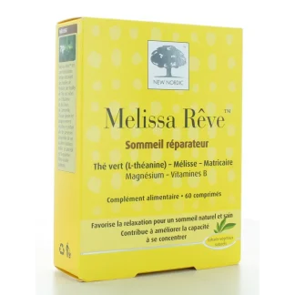 New Nordic Melissa-Rêve 60 comprimés