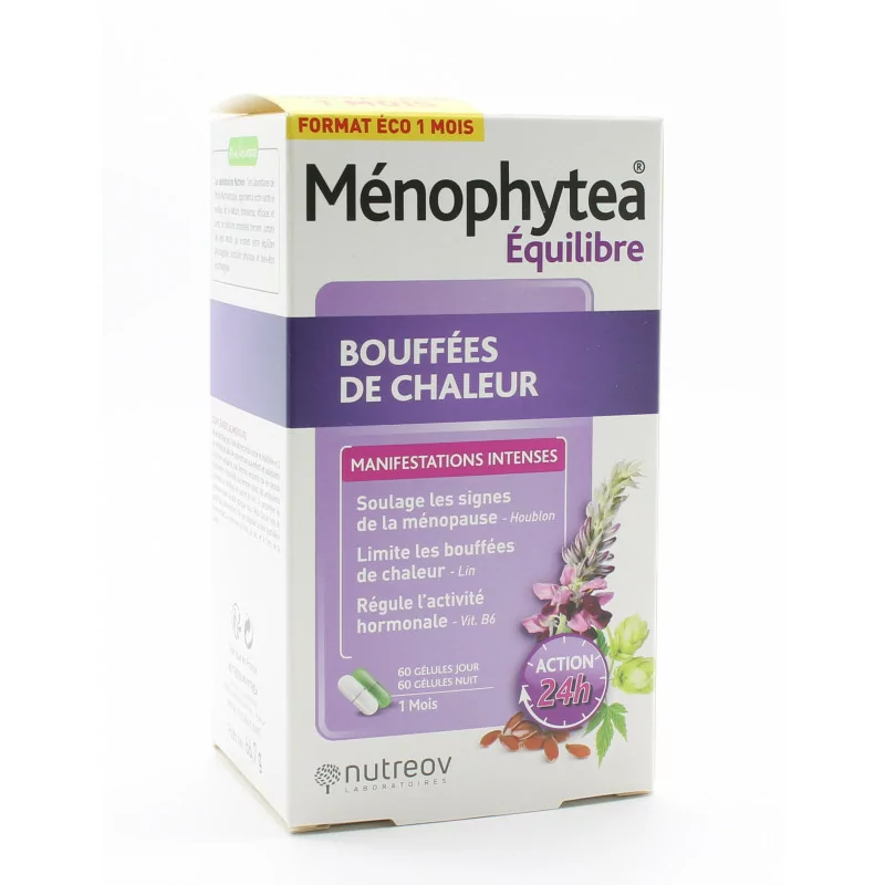 Ménophytea Équilibre Bouffées de Chaleur 120 gélules