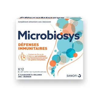 Microbiosys Défenses Immunitaires 12 sachets