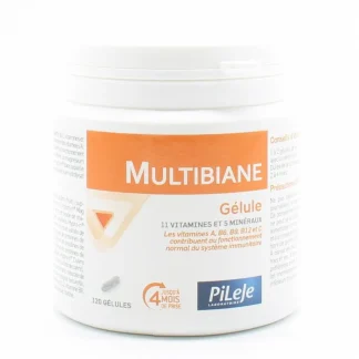 PiLeJe Multibiane 120 gélules