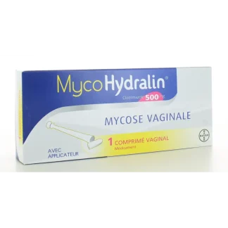 MycoHydralin 500mg 1 comprimé vaginal