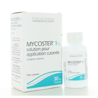Mycoster 1% Solution pour Application Cutanée 30 ml