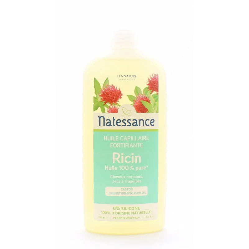 Natessance Huile Capillaire Fortifiante Ricin 250ml