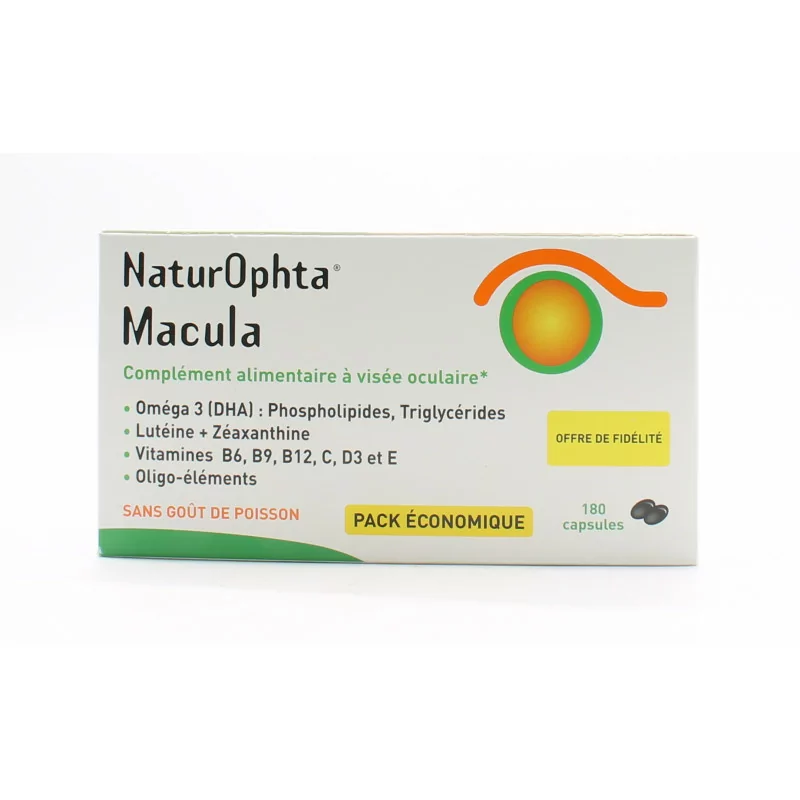 NaturOphta Macula 180 capsules