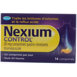 Nexium Control 20mg 14 comprimés