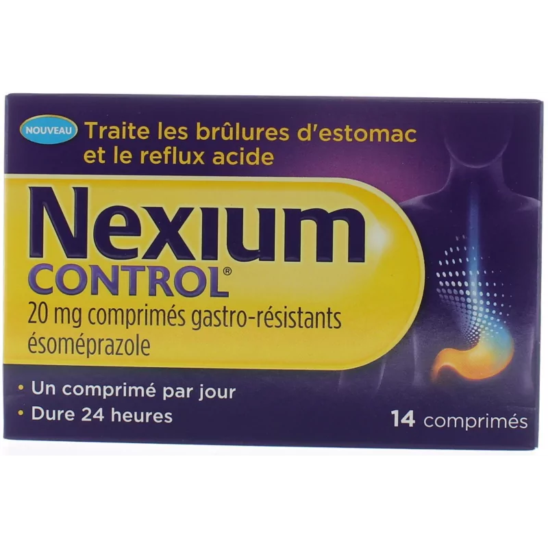 Nexium Control 20mg 14 comprimés
