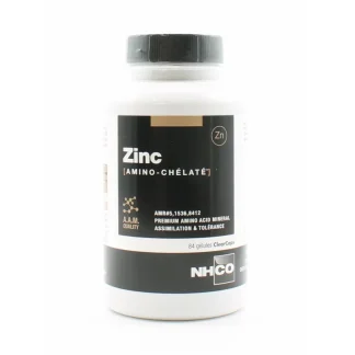 NHCO Zinc Amino-chélaté 84 gélules