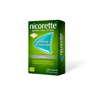 Nicorette 4mg Classique 105 gommes