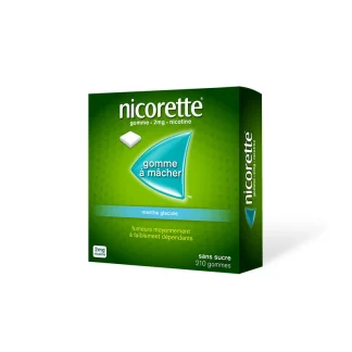 Nicorette 2mg Menthe Glaciale 210 gommes