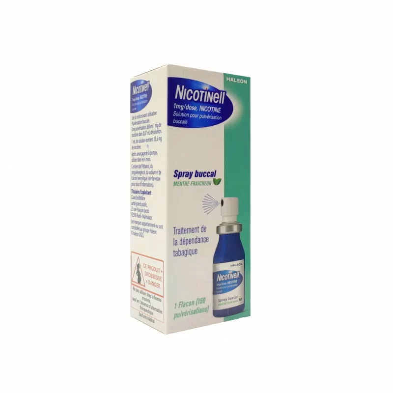 Nicotinell 1mg/dose Spray Buccal Menthe Fraîcheur 13,20ml
