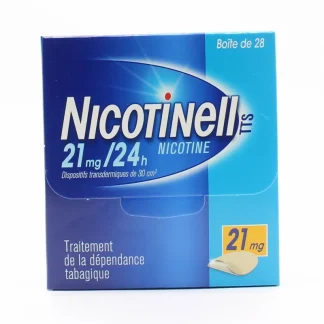 Nicotinell 21mg/24h 28 patchs transdermiques