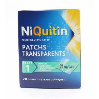 NiQuitin 21mg/24H 28 patchs