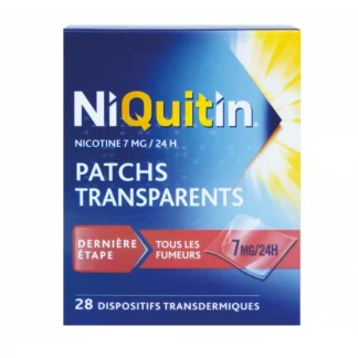 NiQuitin 7mg/24H 28 patchs