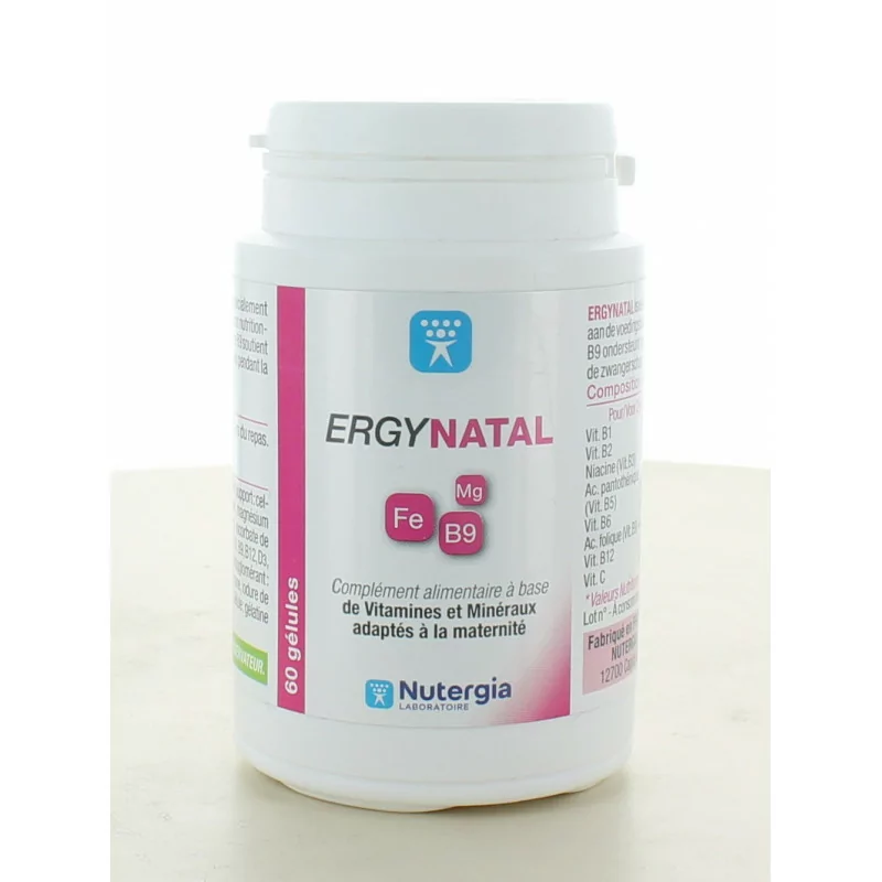 Nutergia ErgyNatal 60 gélules
