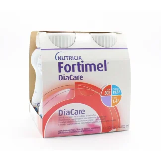 Fortimel DiaCare Arôme Fraise 4X200ml