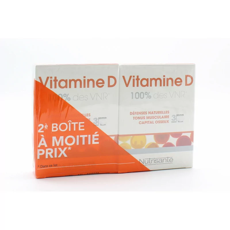 Nutrisanté Vitamine D 2X90 comprimés