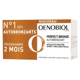Oenobiol Perfect Bronze Autobronzant 2X30 capsules
