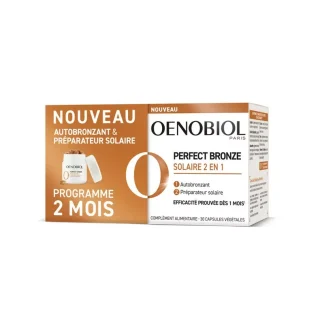Oenobiol Perfect Bronze Solaire 2-en-1 2X30 capsules