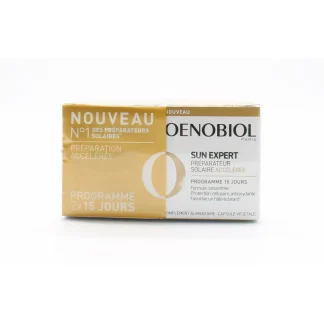 Oenobiol Sun Expert Préparateur Solaire Accélérée 2X15 capsules