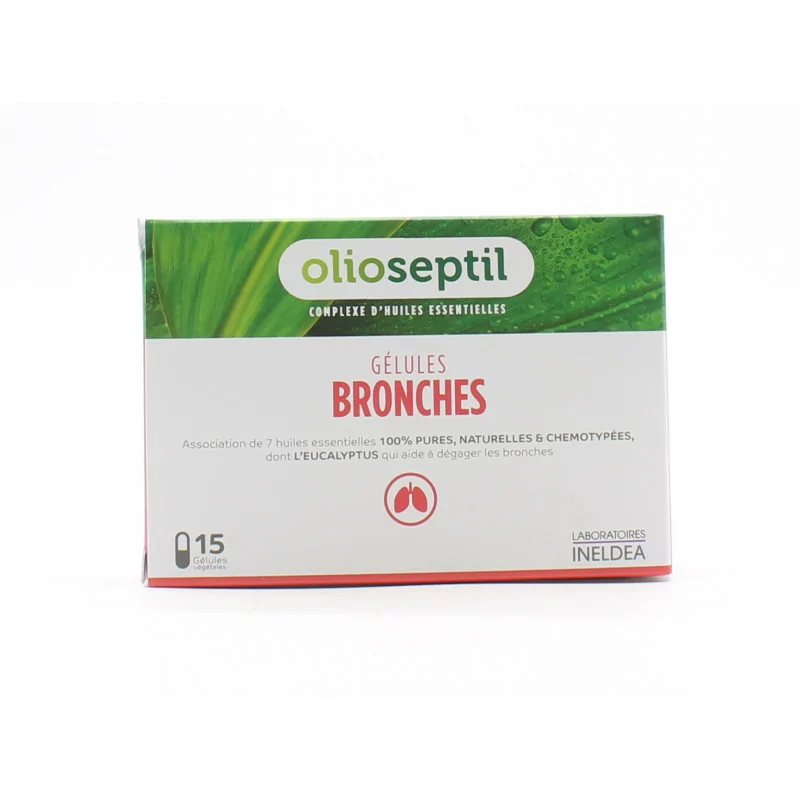 Olioseptil Bronches 15 gélules