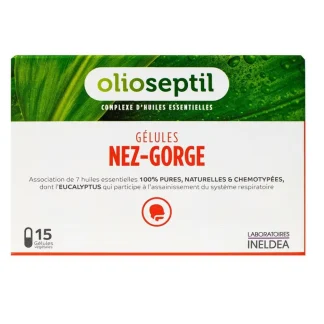 Olioseptil Nez-Gorge 15 gélules