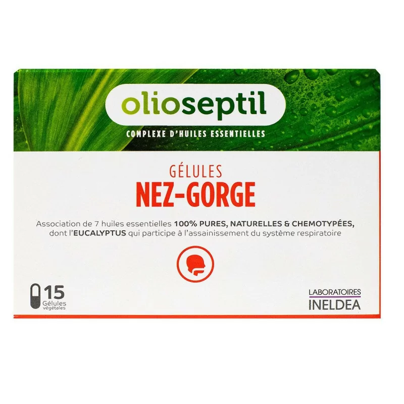 Olioseptil Nez-Gorge 15 gélules