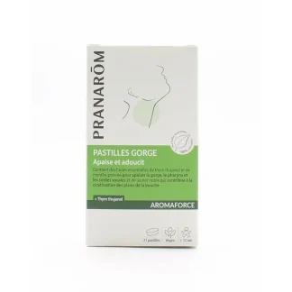 Pranarôm Aromaforce Pastilles Gorge X21
