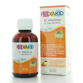 Pediakid 22 Vitamines et Oligo-éléments 125ml
