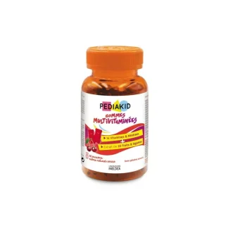 Pediakid Gommes Multivitaminées 60 oursons