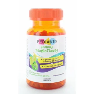 Pediakid Gommes Probiotiques à la Pomme X60