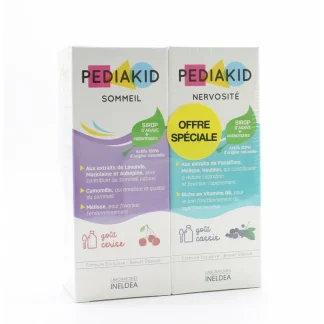 Pediakid Sommeil 125ml + Nervosité 125ml