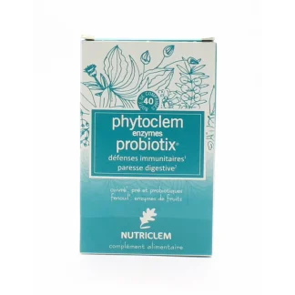 Phytoclem Enzymes Probiotix 40 comprimés