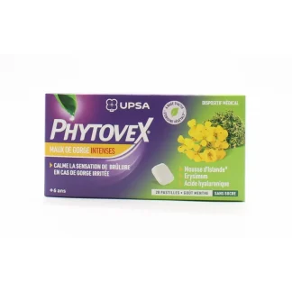 Phytovex Maux de Gorge Intenses 20 pastilles