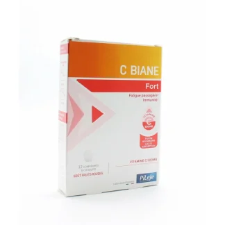 PiLeJe C Biane Fort Fruits Rouges 12 comprimés à croquer