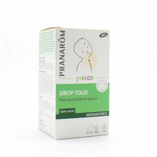 Pranarom Aromaforce Junior Sirop Toux Sèche et Grasse 20x5ml