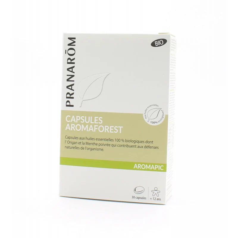 Pranarom Capsules Aromaforest Aromapic 30 capsules