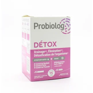 Probiolog Détox 15 sticks + 15 gélules