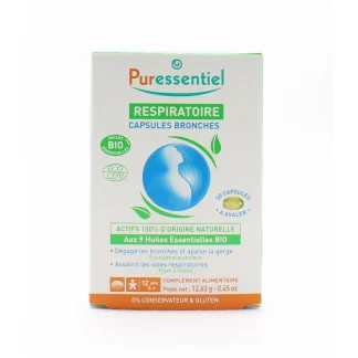 Puressentiel Respiratoire Capsules Bronches Bio 30 capsules