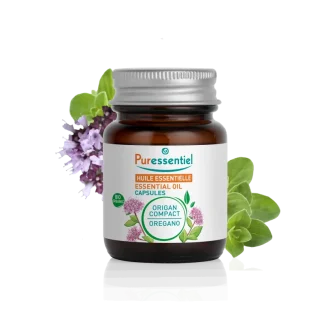 Puressentiel Huile Essentielle Origan Compact Bio 60 capsules