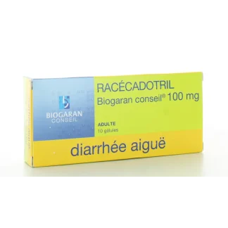 Racécadotril 100 mg Biogaran 10 gélules