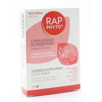 Rap Phyto Jambes Légères 30 gélules