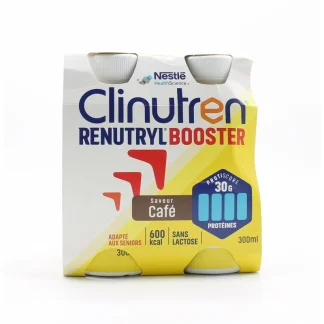 Renutryl Booster Saveur Café 4X300ml