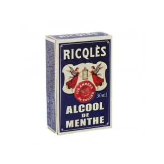 Alcool de Menthe de Ricqlès 30ml