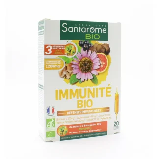Santarome Bio Immunité 20 ampoules