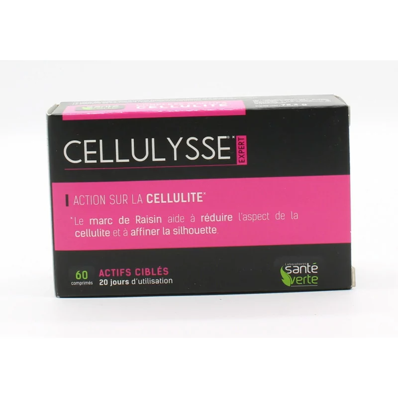 Santé Verte Cellulysse Expert 60 comprimés