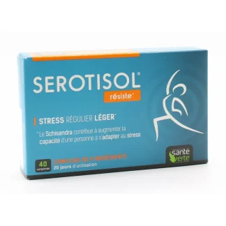 Santé Verte Serotisol Résiste 40 comprimés