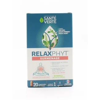 Santé Verte Relaxphyt Surmenage 20 comprimés