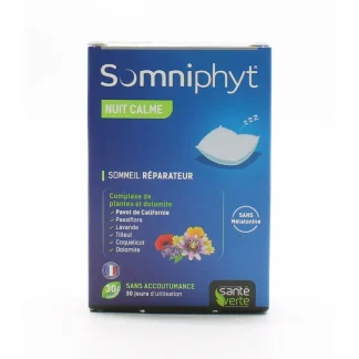 Santé Verté Somniphyt Sommeil Réparateur 30 comprimés