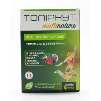 Santé Verte Toniphyt Multinature 30 comprimés
